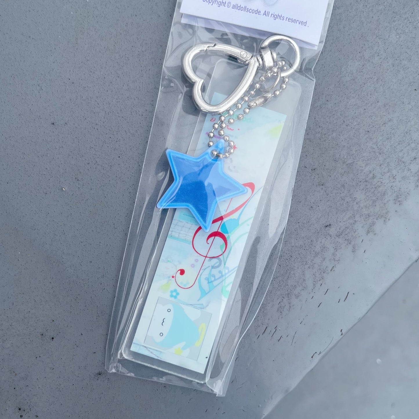 【alldollscode】keyring / アクリルキーリング
