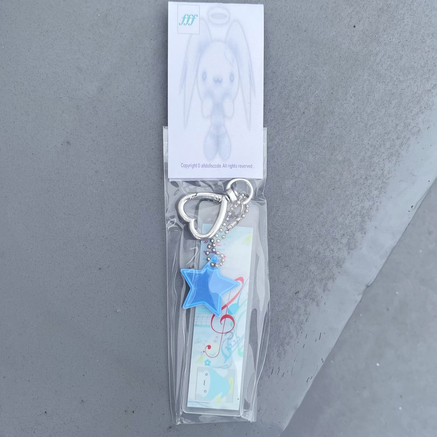 【alldollscode】keyring / アクリルキーリング