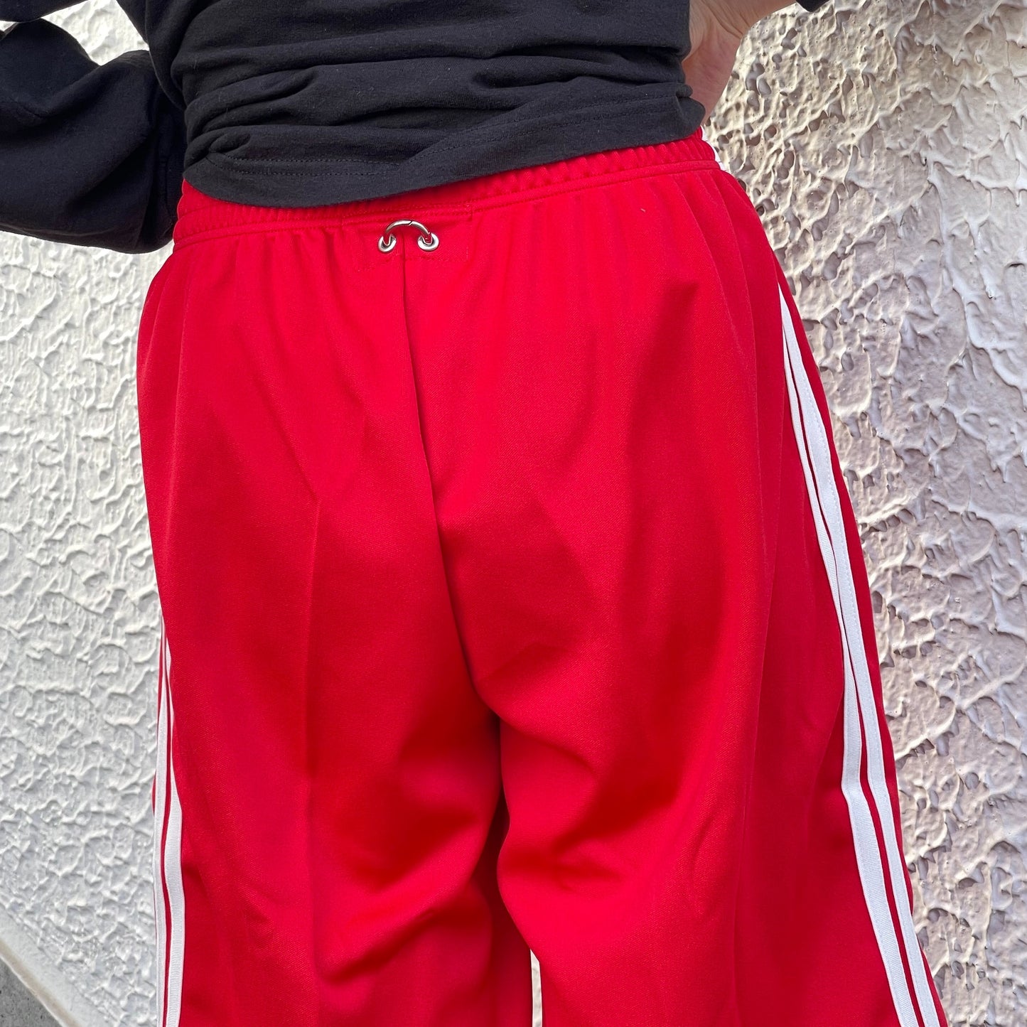 FLARE LAYERED SLACKS LUXE / NAVY / 3WAYジャージドッキングスラックス