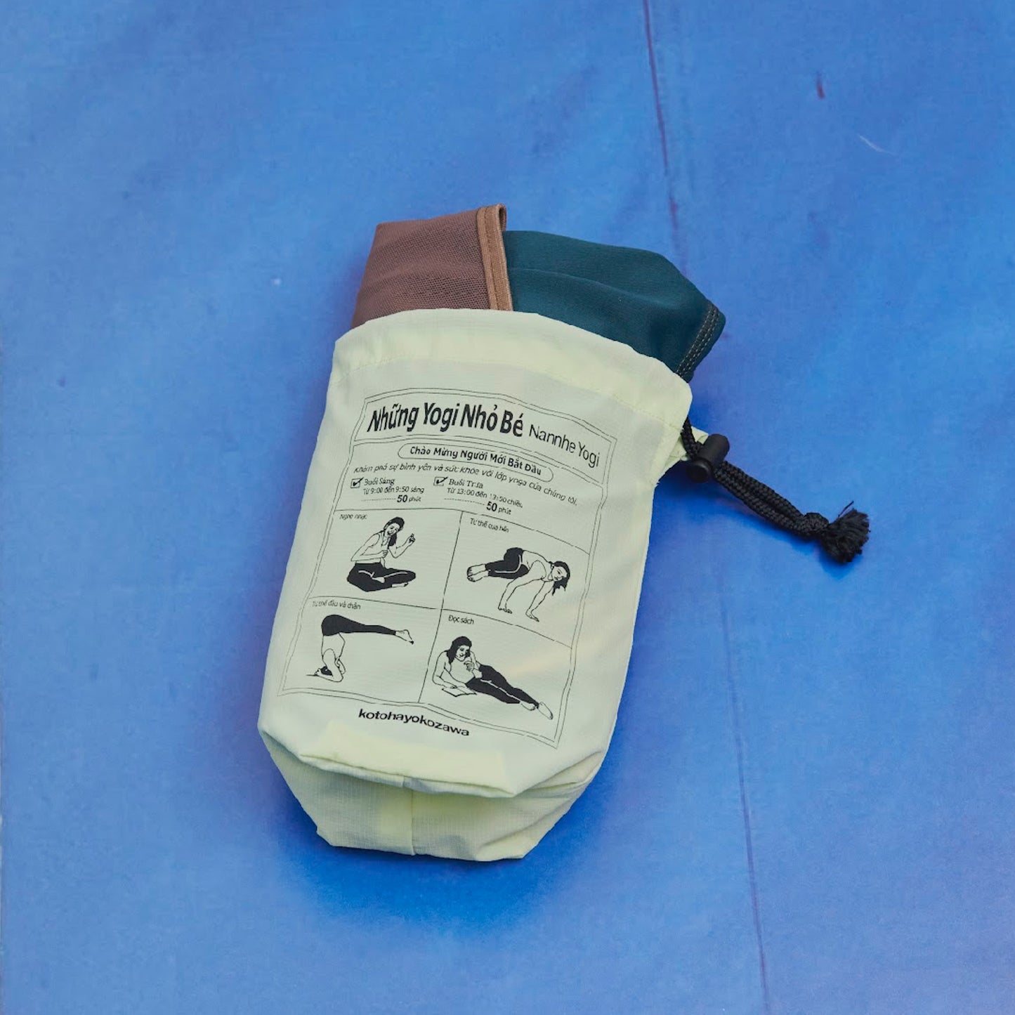 PANELLED CYCLE SHORTS / YELLOW / パネルサイクルショーツ