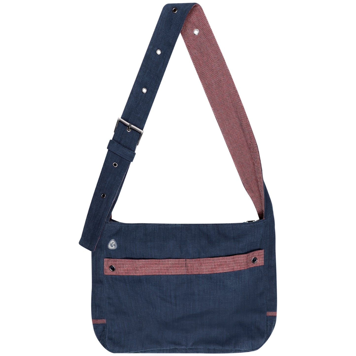 STRIPE POINT CROSS BAG / NAVY / ストライプポイントクロスバッグ