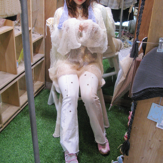 Punk trousers / White / パンクトラウザーズ