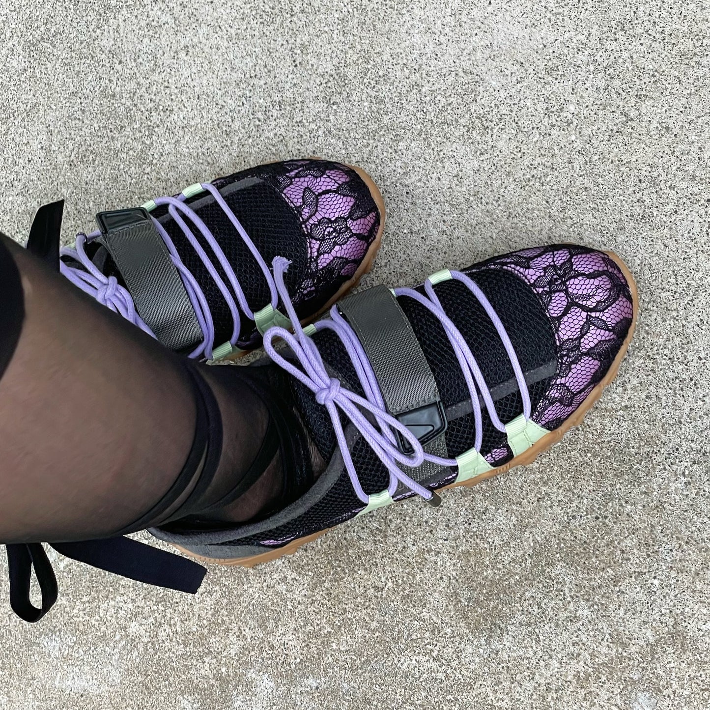 DREAM / Purple x Lace / yushokobayashiスニーカー