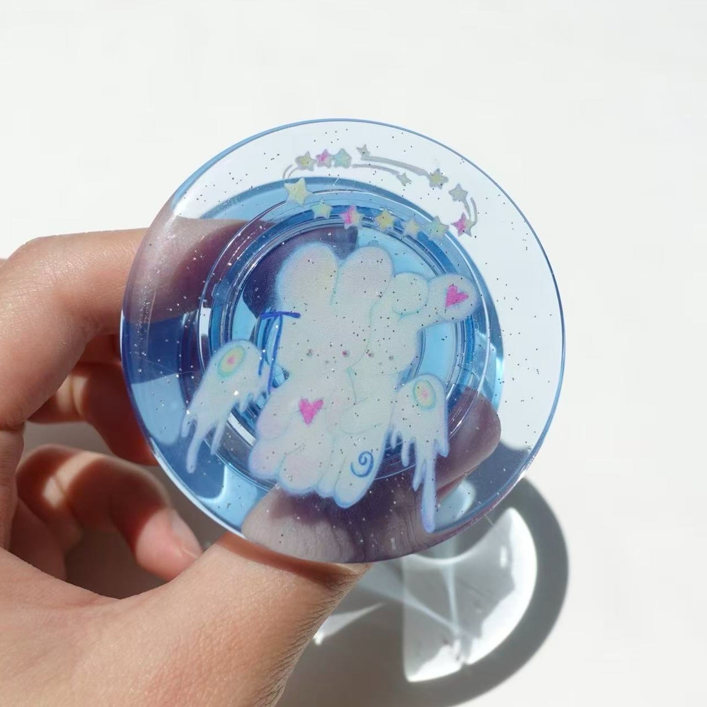 【plasticpeco】Soft Embrace - Magnetic Phone Grip / フォングリップ