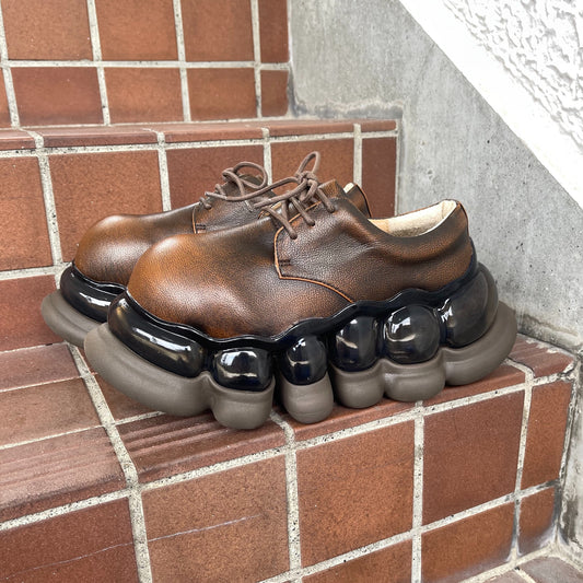 JEWELRY ARK WHALE / BROWN / MIKIOSAKABEシューズ