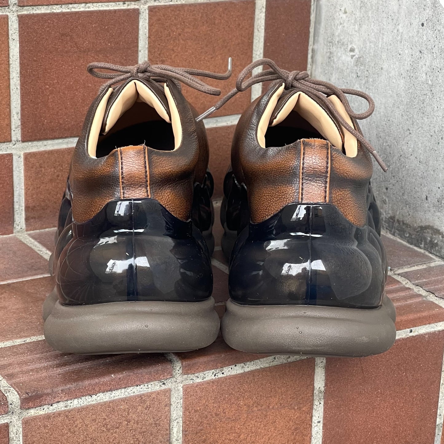 JEWELRY ARK WHALE / BROWN / MIKIOSAKABEシューズ