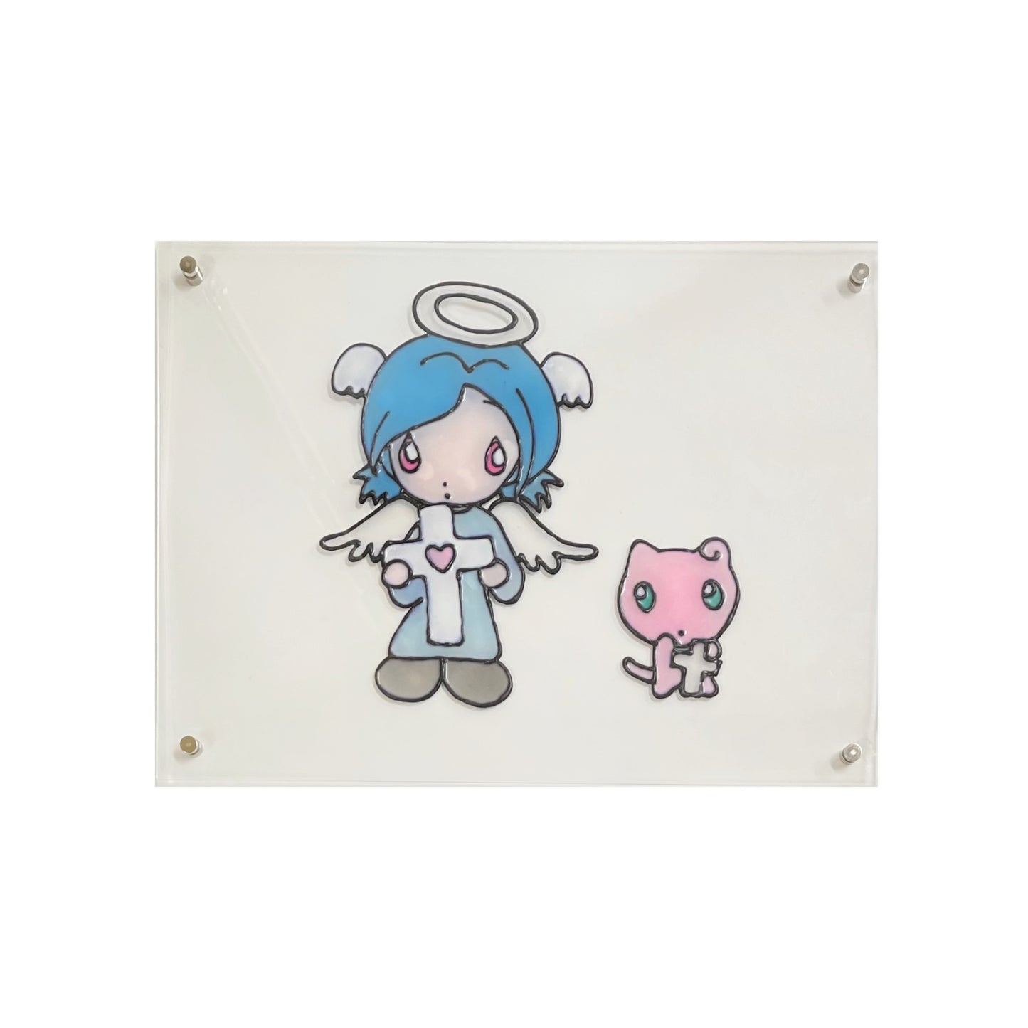 【sunonebird】Angel Cat - 天使の猫 / ソフトジェルアート