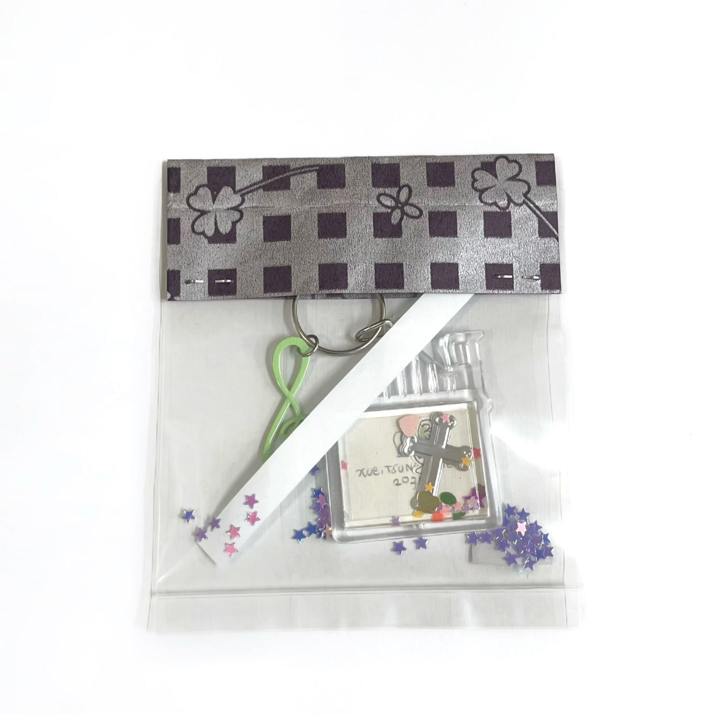 【Xue Tsung-Hsien】original drawing keychain / hair style / キーチェーン