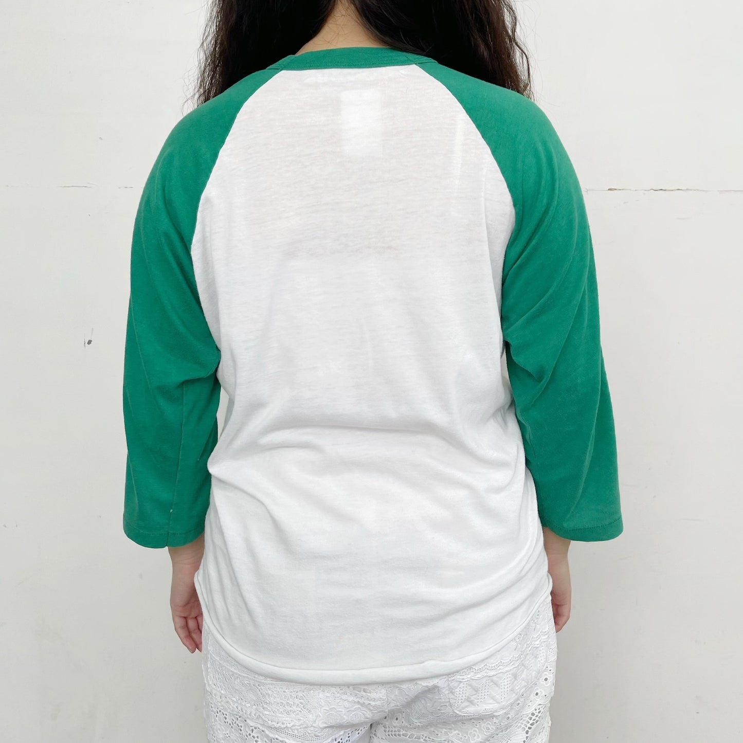 Stunt girl baseball tee / エアブラシTシャツ