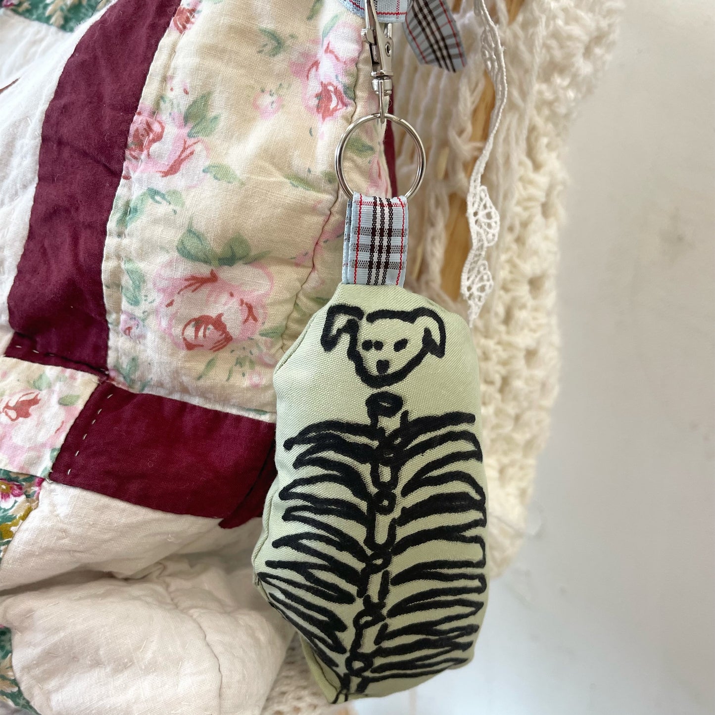 Patch work Bag+ / White / パッチワークビッグバッグ