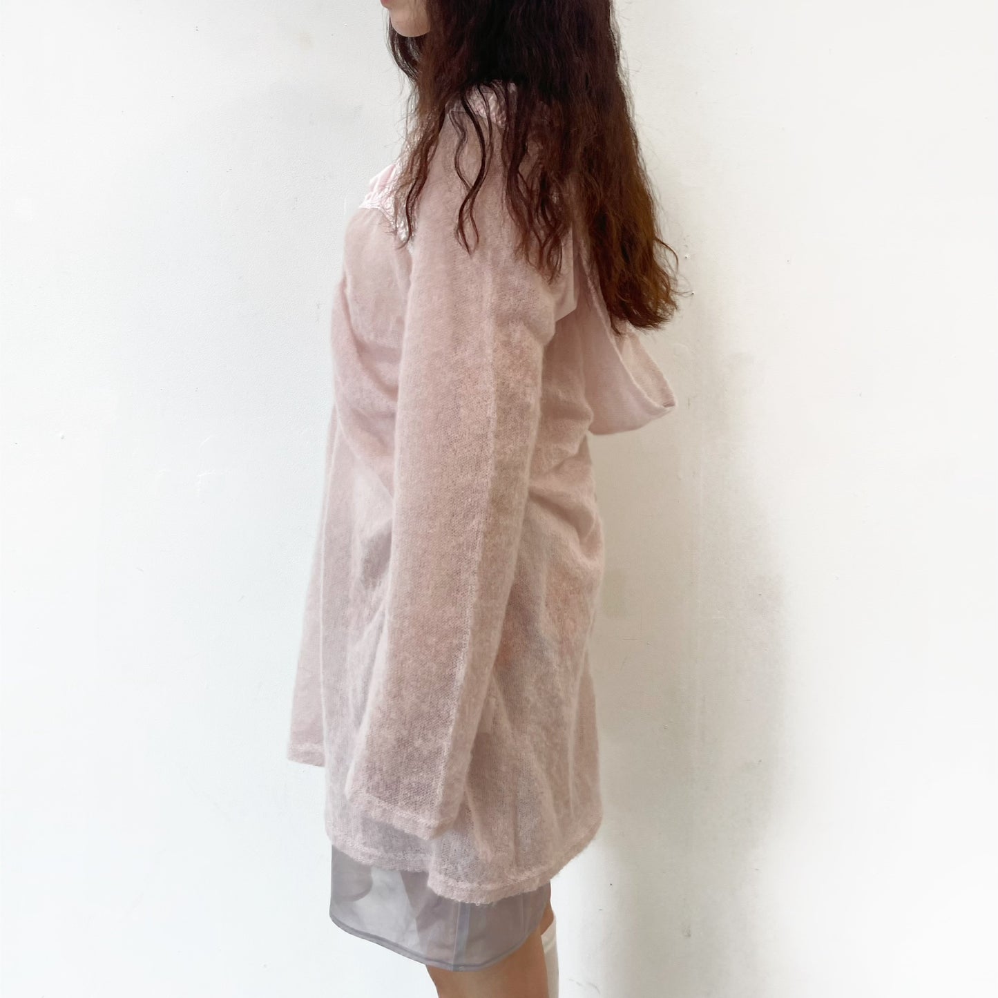 KNICKERS KNIT / PINK / ランジェリーニットドレス
