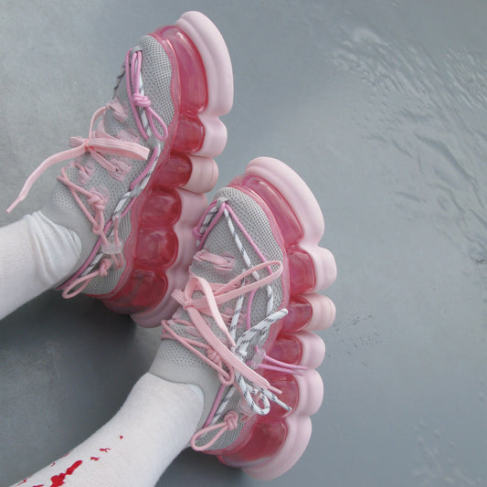 JEWELRY ARK CONFUSING Ⅱ / PINK GRAY / MIKIOSAKABEスニーカー