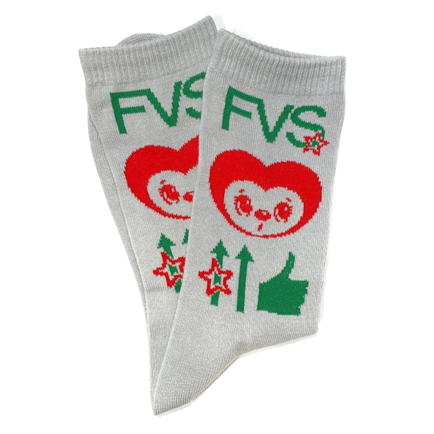 Basic Socks / GRAY / Heart Koala