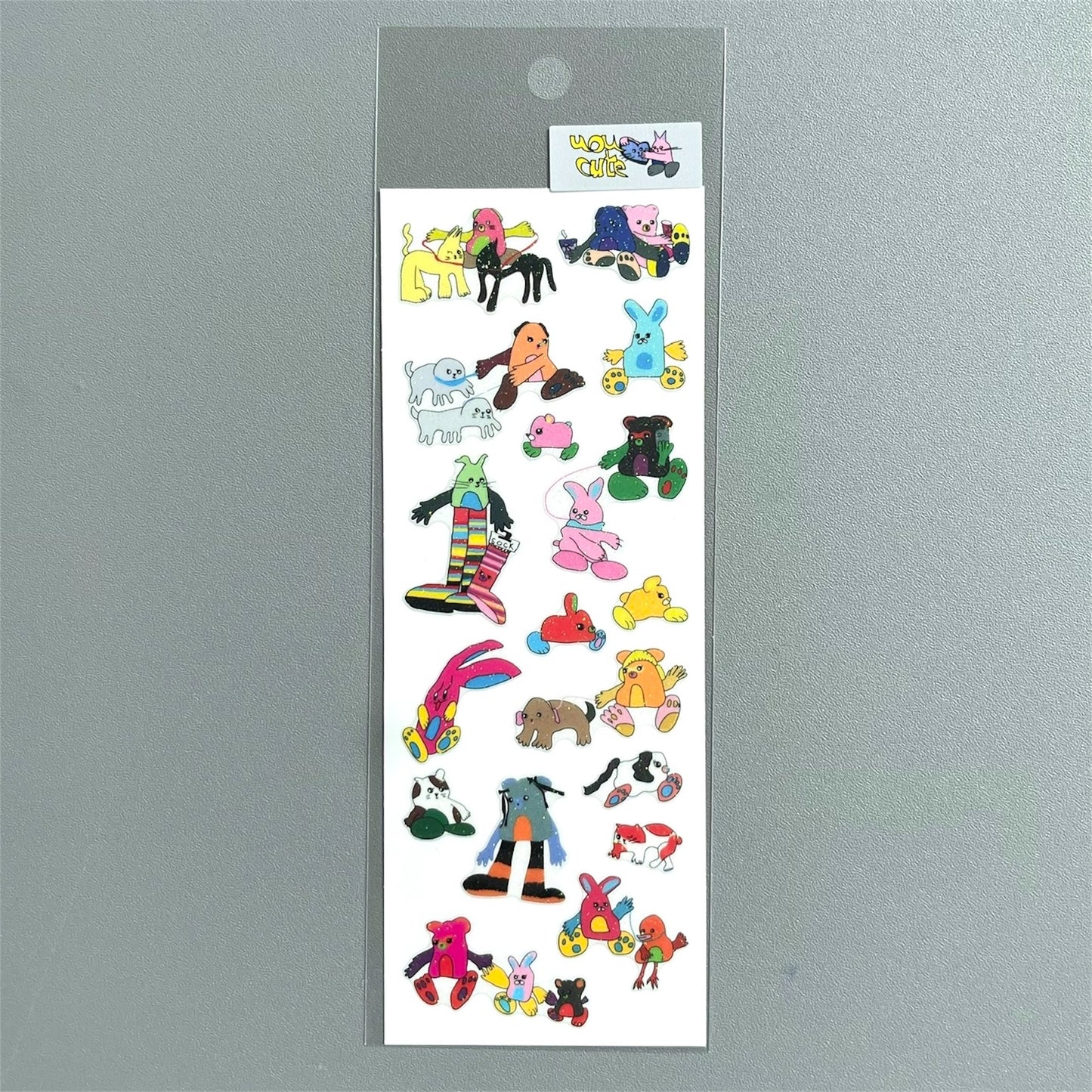 【uou_cute】Sticker loving creatures 2 / ステッカー