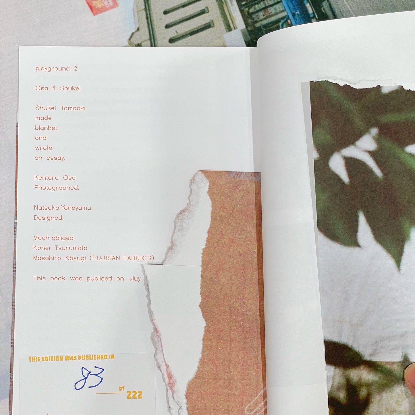 playground2 zine / osakentaro