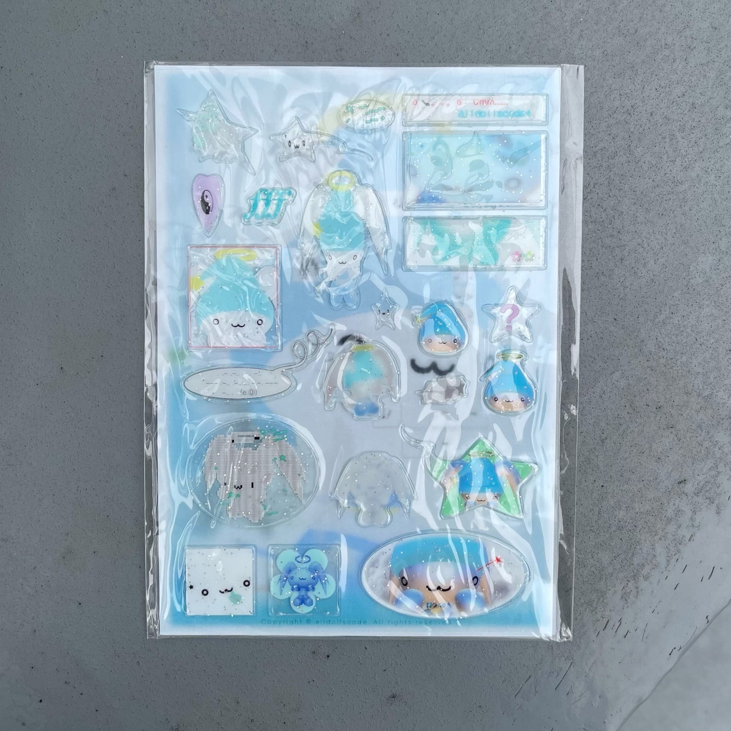 【alldollscode】sticker / ステッカー