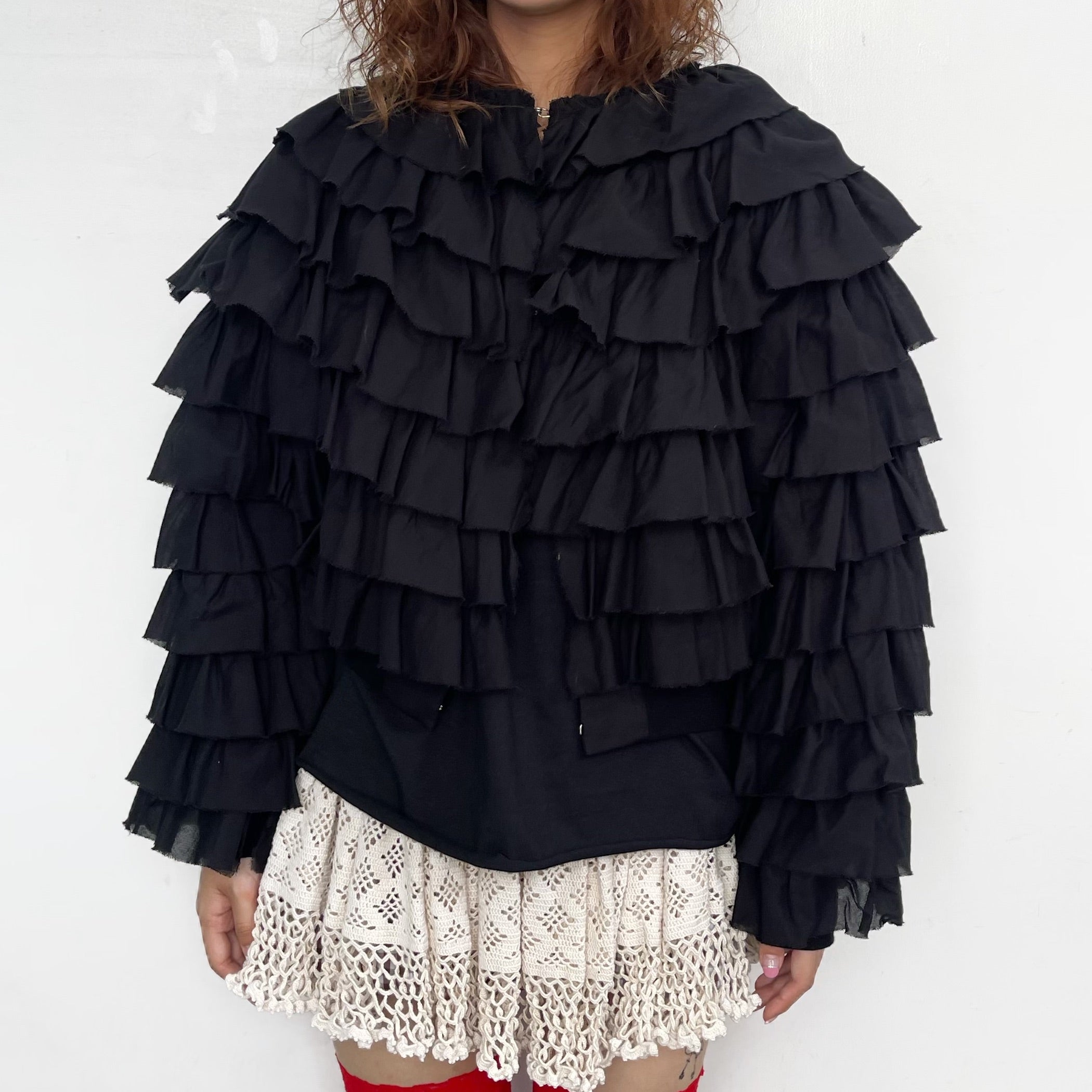 Frill Jacket / Black / フリルジャケット | シープ / SHEEP | MIYAO