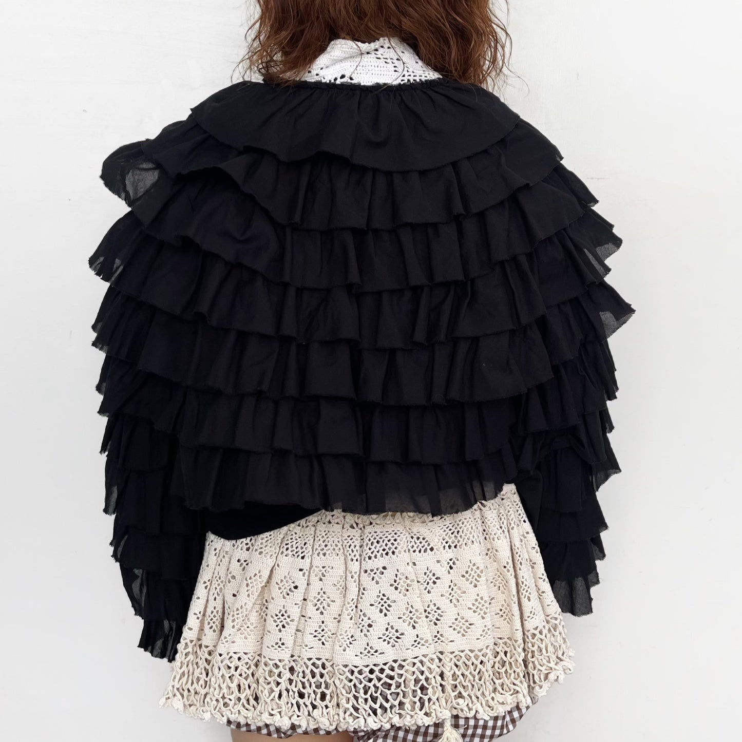Frill Jacket / Black / フリルジャケット