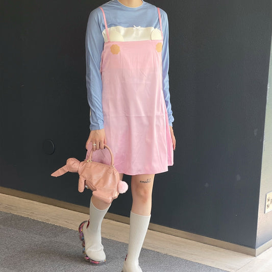 NIP DRESS / PINK / スリップドレス