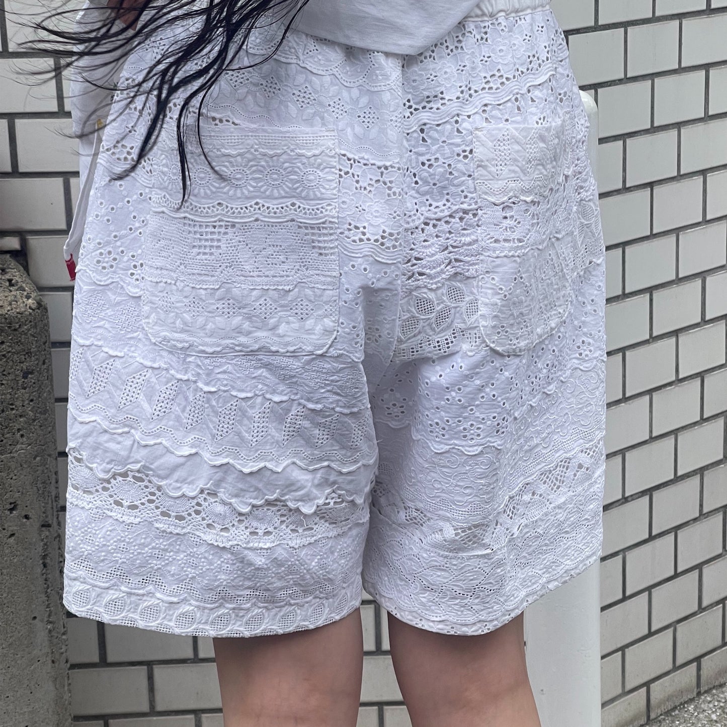 【SHEEP別注】LACE SHORTS / WHITE / レースショーツ