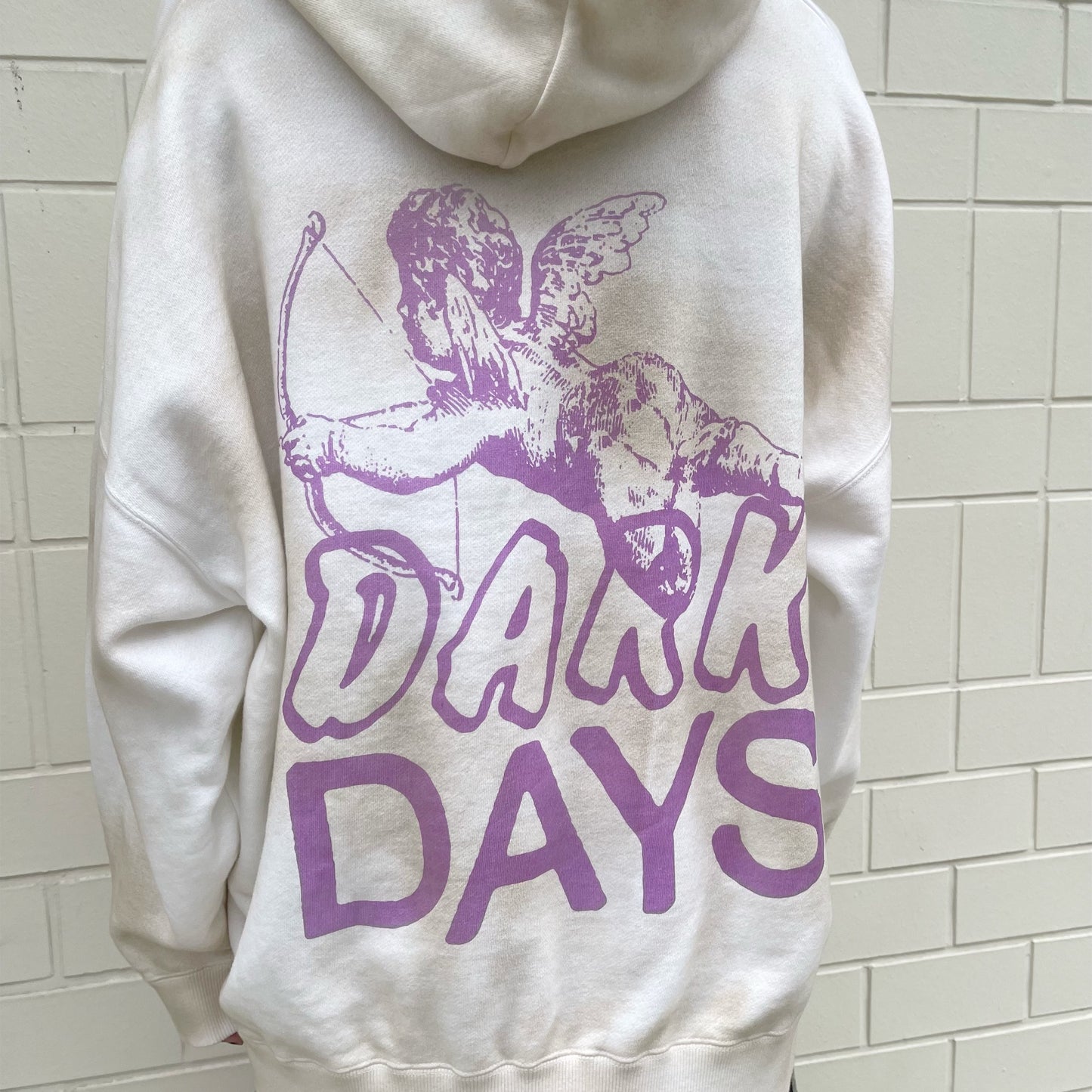 HOODIE/PHOTOCHROMIC/DARKD / WHITE / プリントフーディー