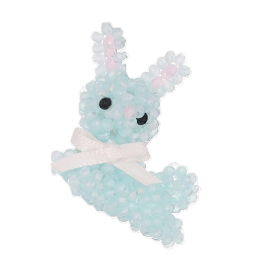 Soda Rabbit Key Ring / うさぎのビーズキーリング