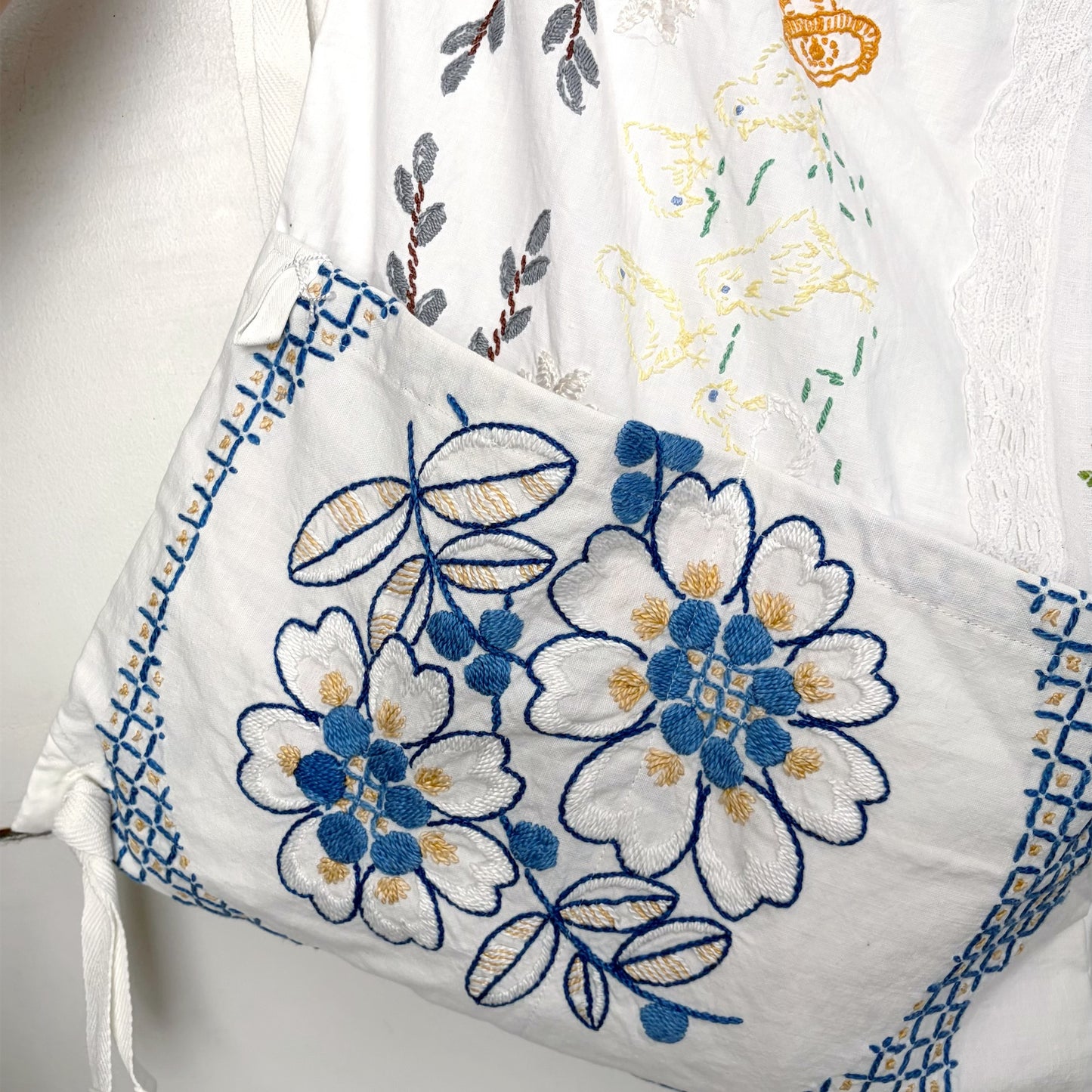TABLECLOTH drawstring backpack / テーブルクロスバックパック
