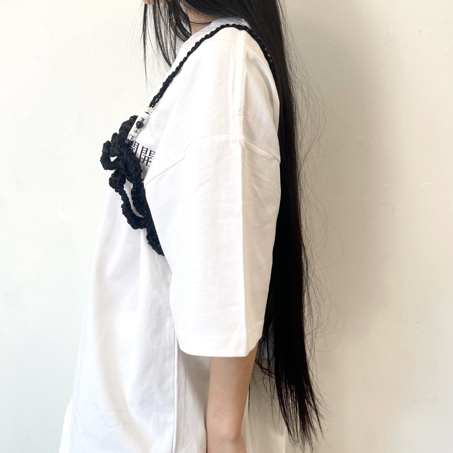 Ribbon×10 camisole / Black / リボンニットキャミソール