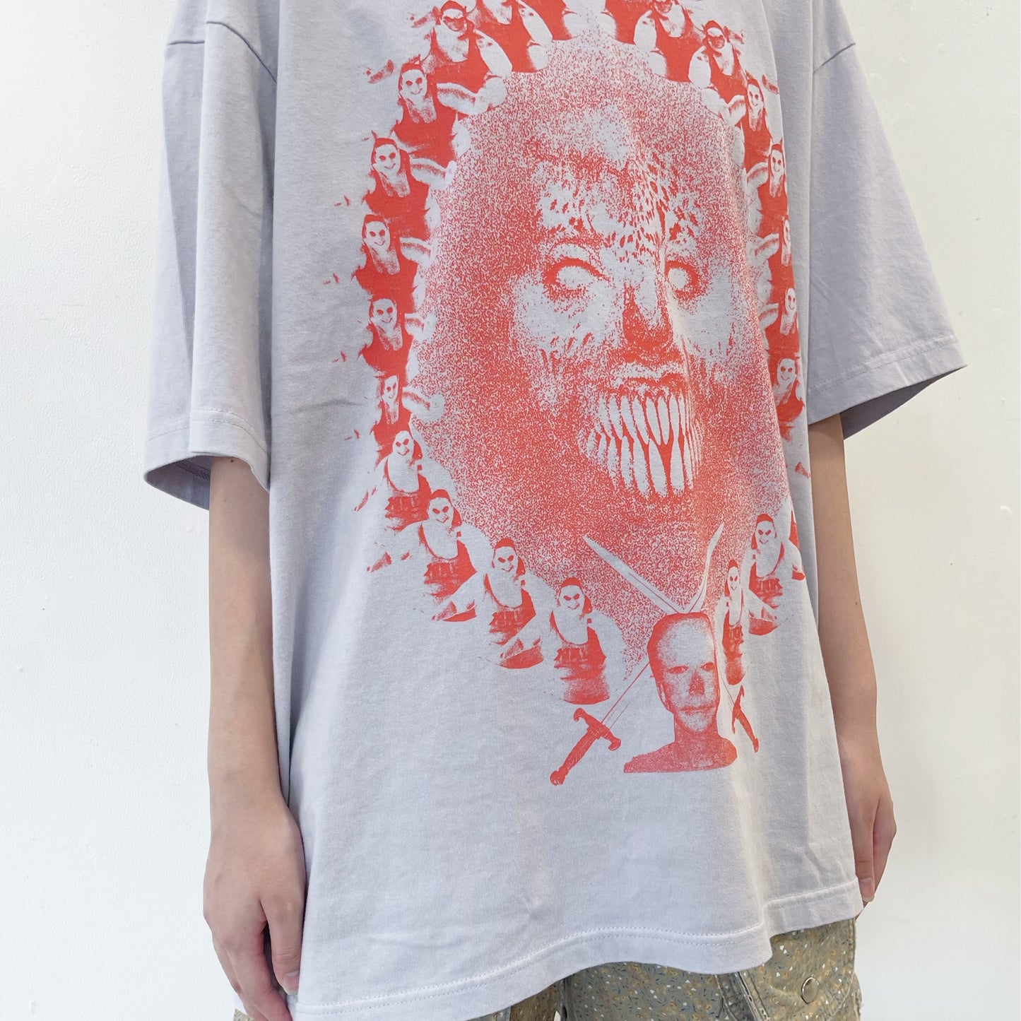 NIGHTMARE T-SHIRT / VINTAGE PURPLE / グラフィックTシャツ