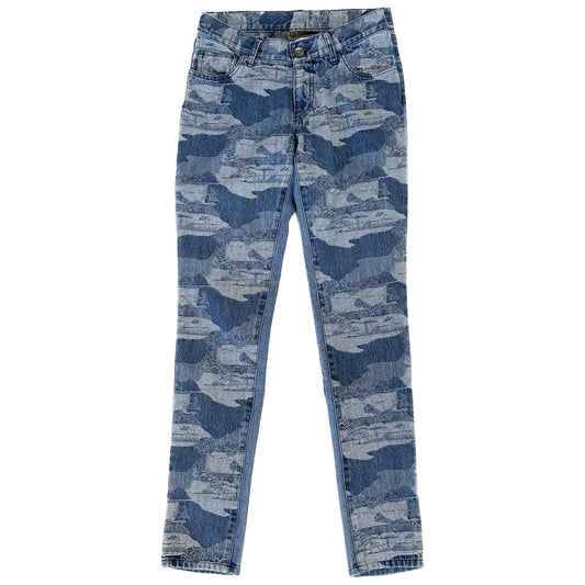 HOUSE DENIM / BLUE / ジャガードデニム