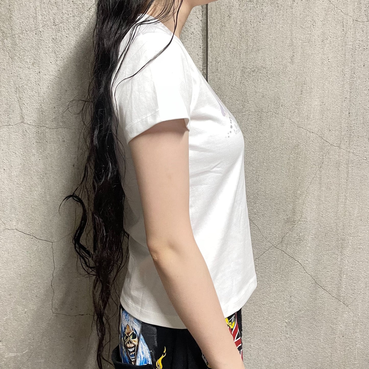 Transcendence Top / White / プリントTシャツ
