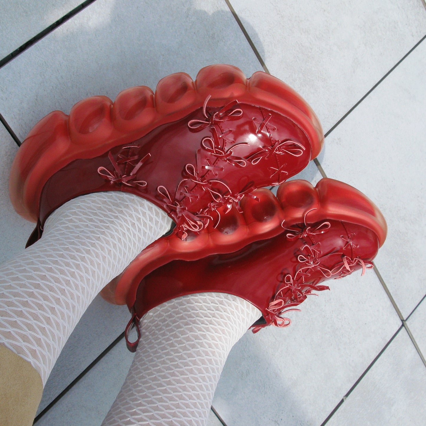 JEWELRY BUBBLE TINY RIBBON SABO / RED / MIKIOSAKABEサボ