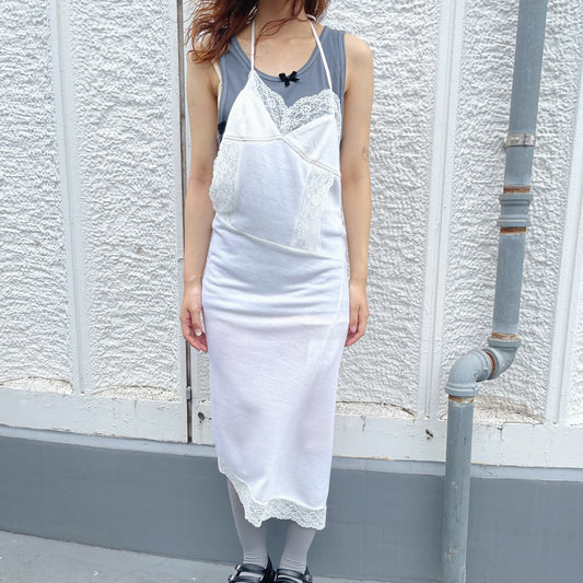 Lace Camisole Dress / Off White / レースキャミソールドレス