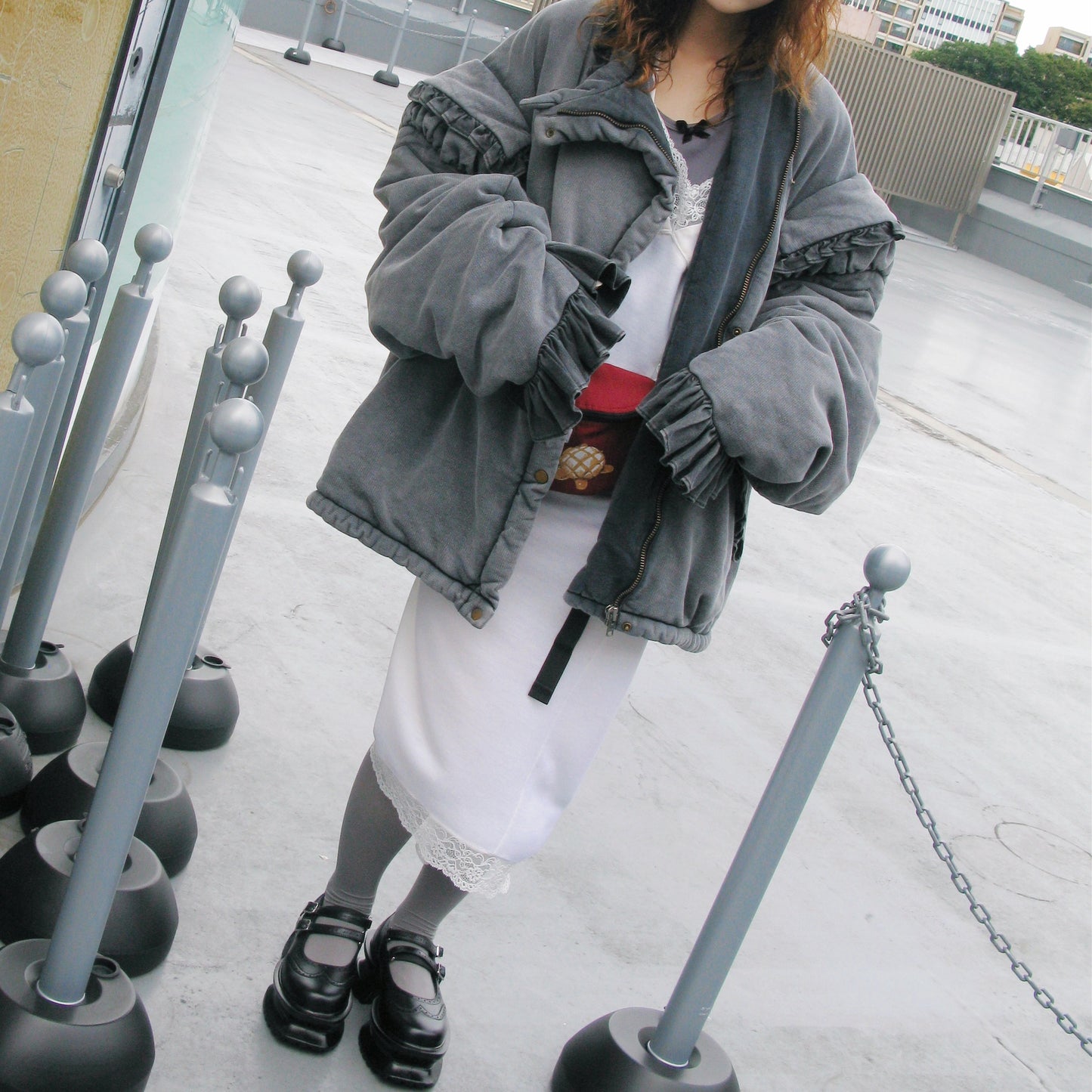 Lace Camisole Dress / Off White / レースキャミソールドレス