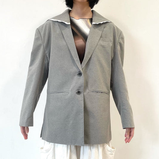 Authentic sailor jacket / GRAY / セーラーカラージャケット