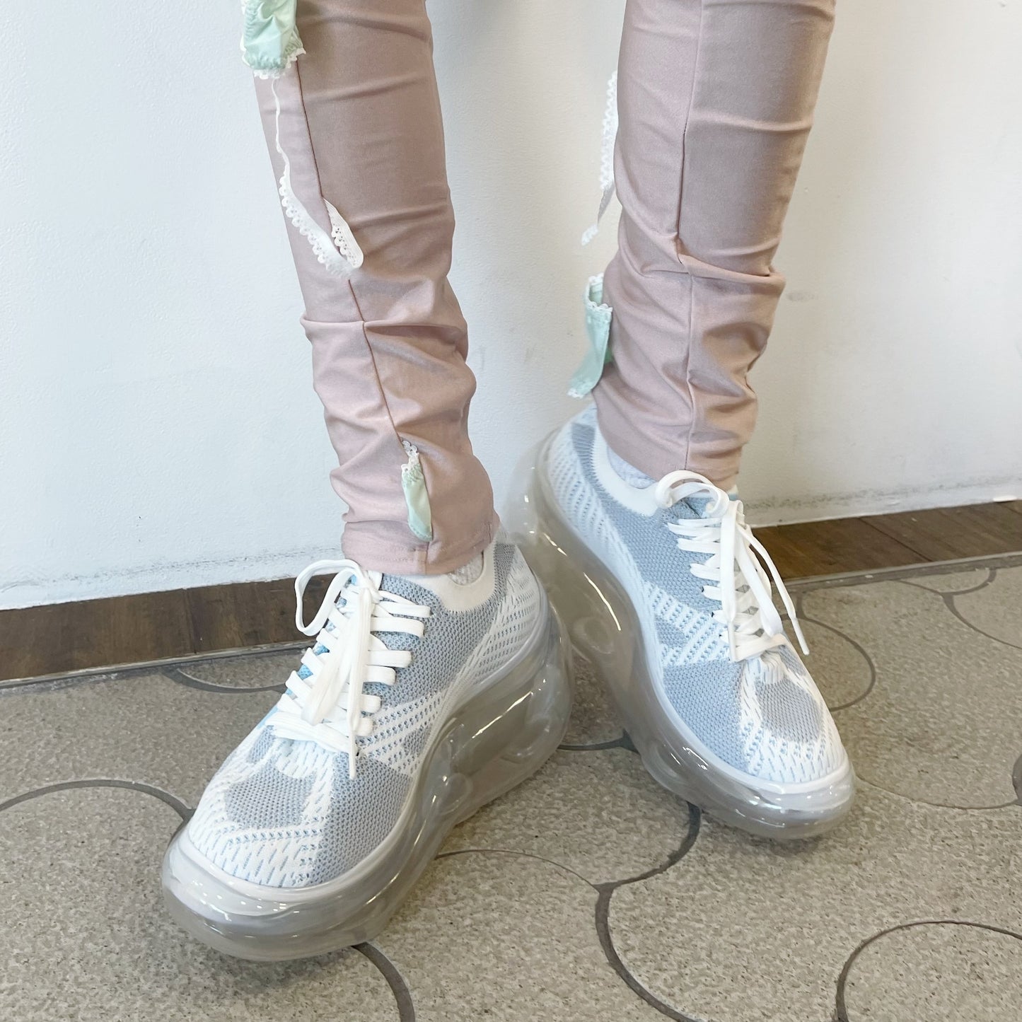 KNIT BAMBI MOON / BLUE / ニットムーンスニーカー