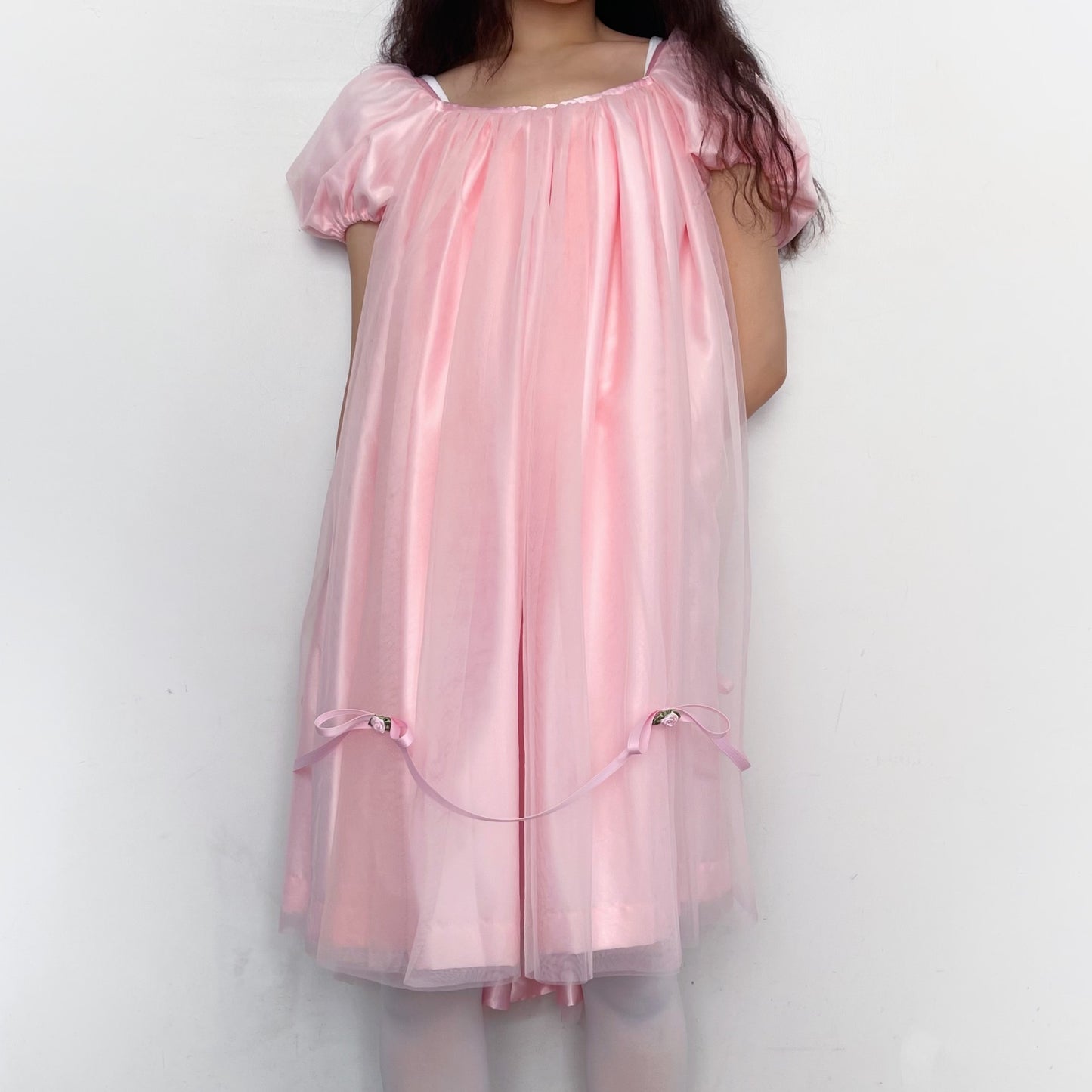 Tulle dress / Pink / チュールドレス
