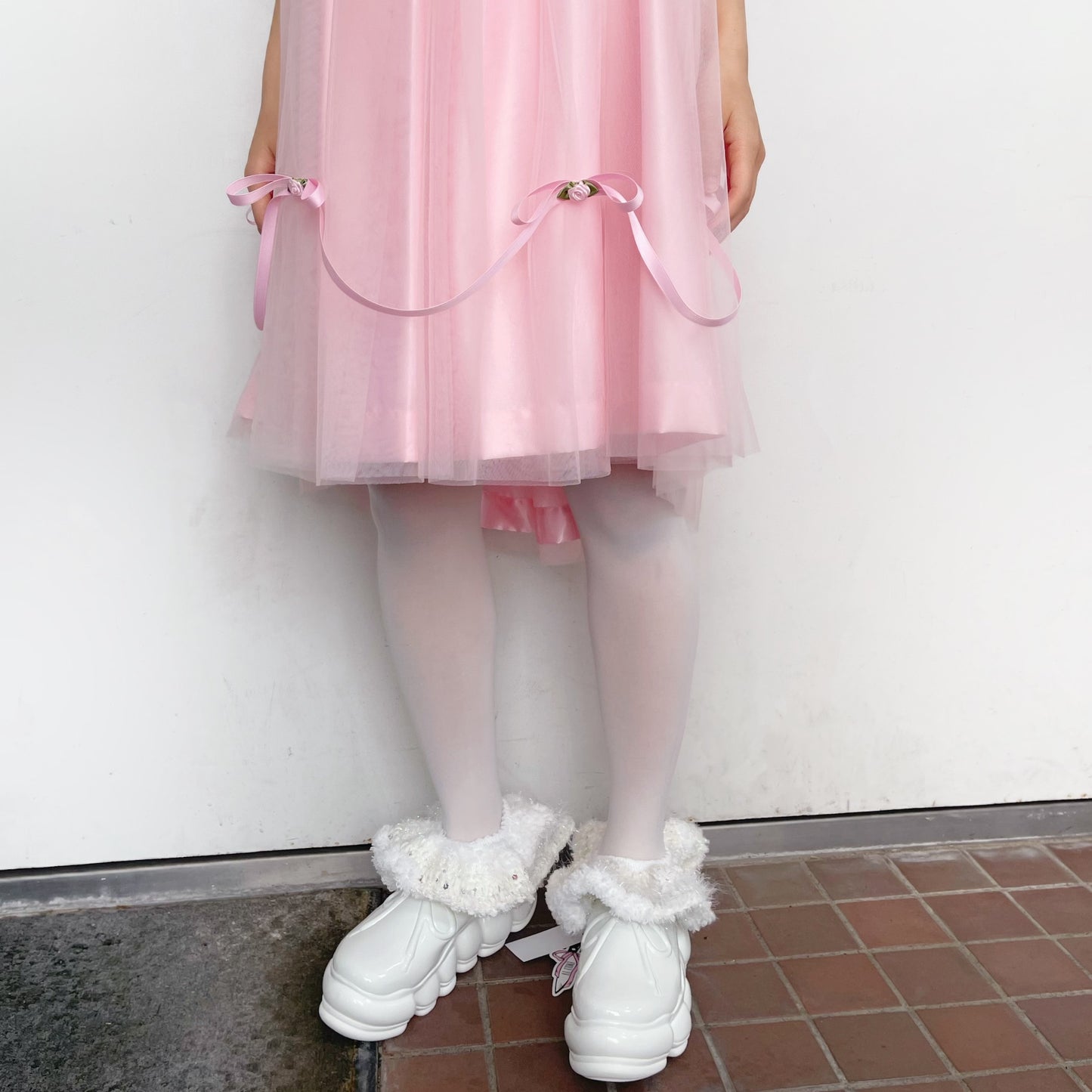 Tulle dress / Pink / チュールドレス