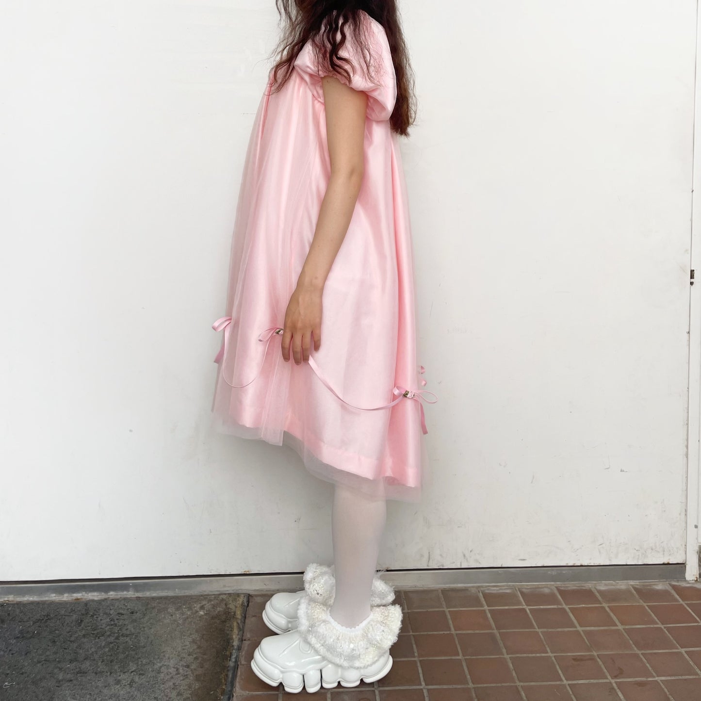 Tulle dress / Pink / チュールドレス