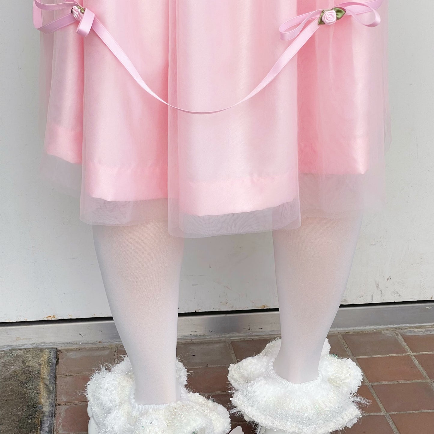 Tulle dress / Pink / チュールドレス