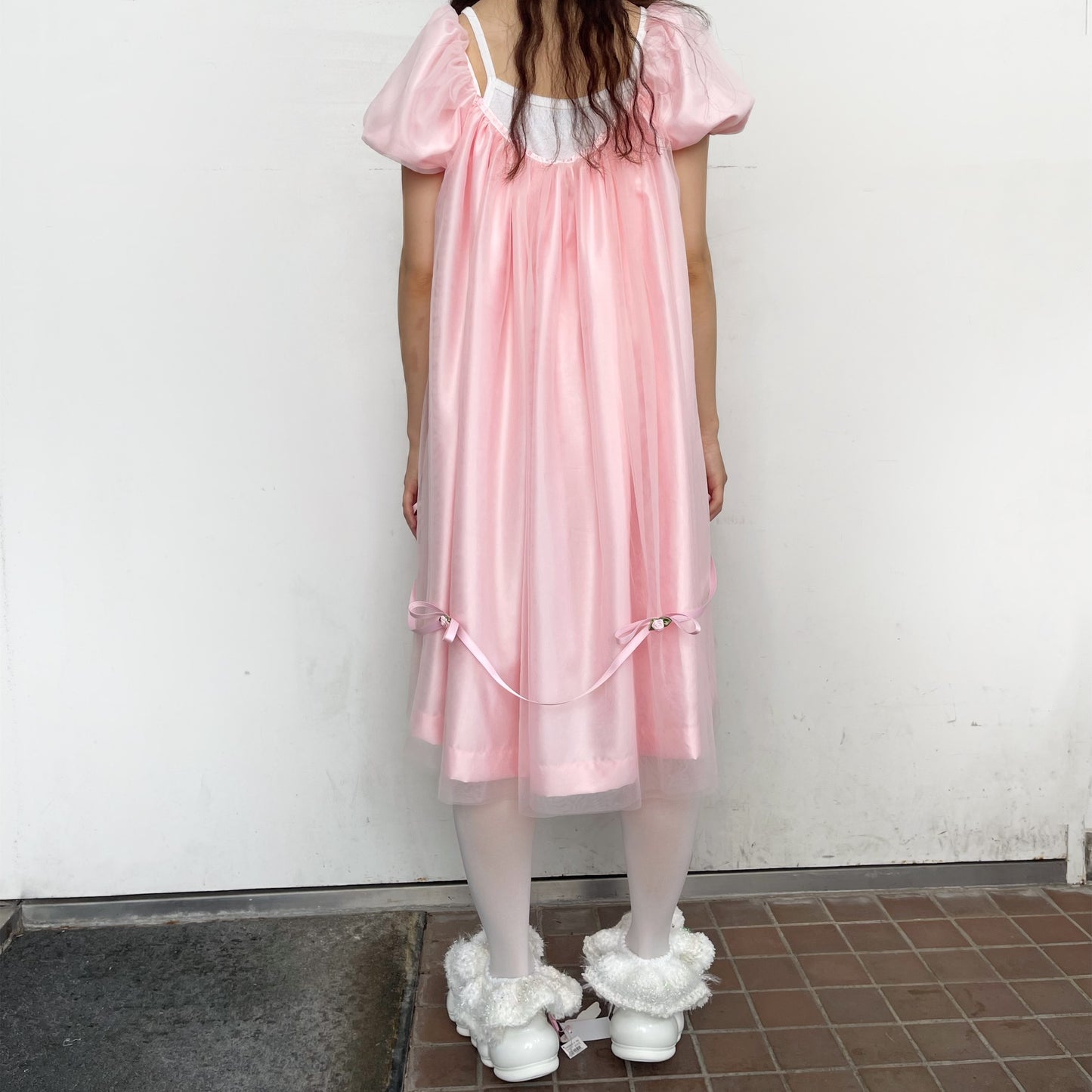 Tulle dress / Pink / チュールドレス