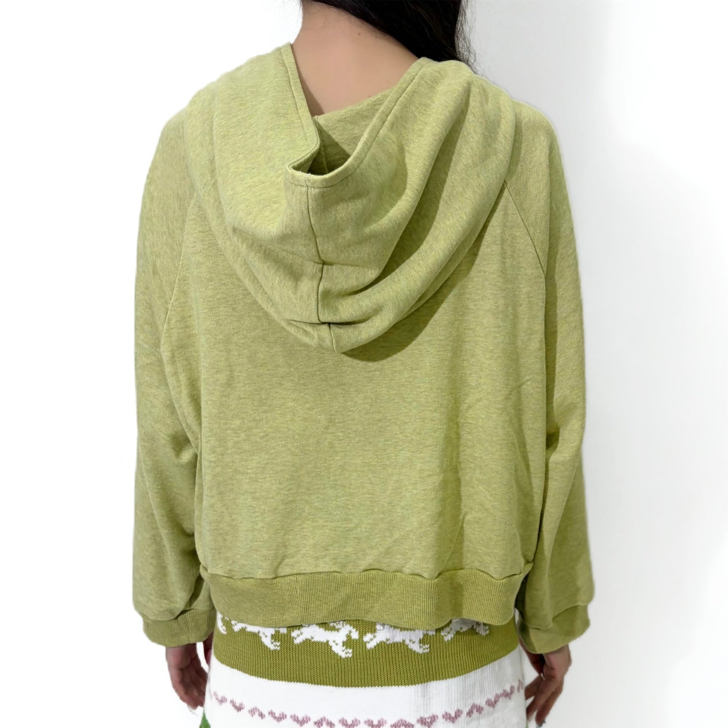Zip hoodie / Green / ジップフーディー