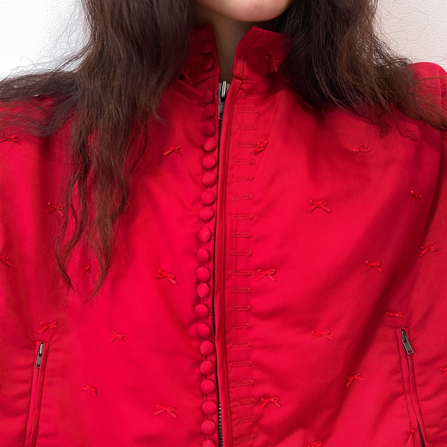 BIG DOUBLET BLOUSON / RED / オーバーサイズブルゾンジャケット