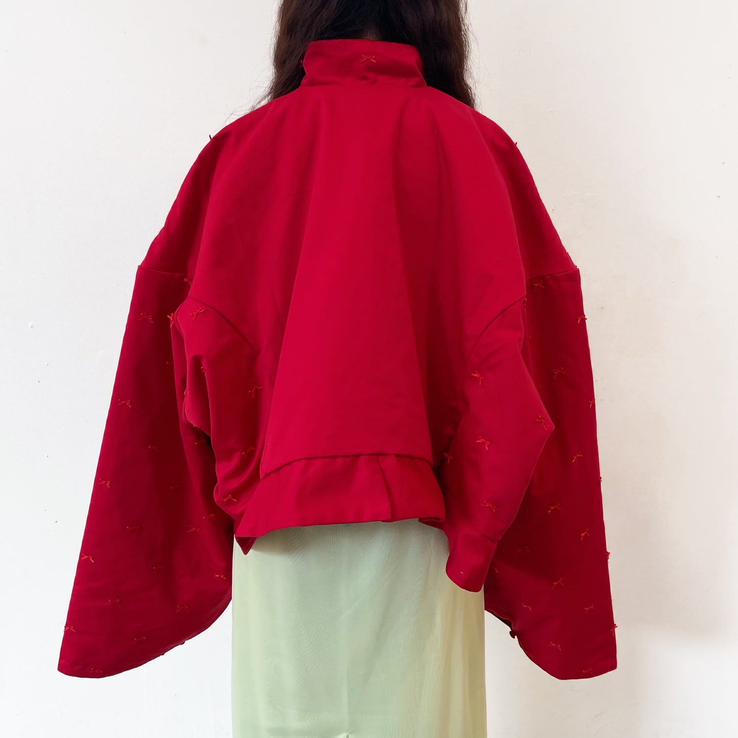 BIG DOUBLET BLOUSON / RED / オーバーサイズブルゾンジャケット