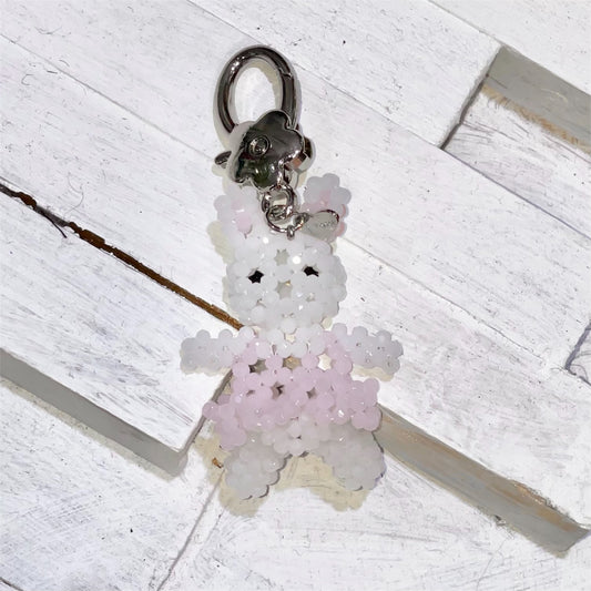 TOFFY Key Ring / うさぎのビーズキーリング