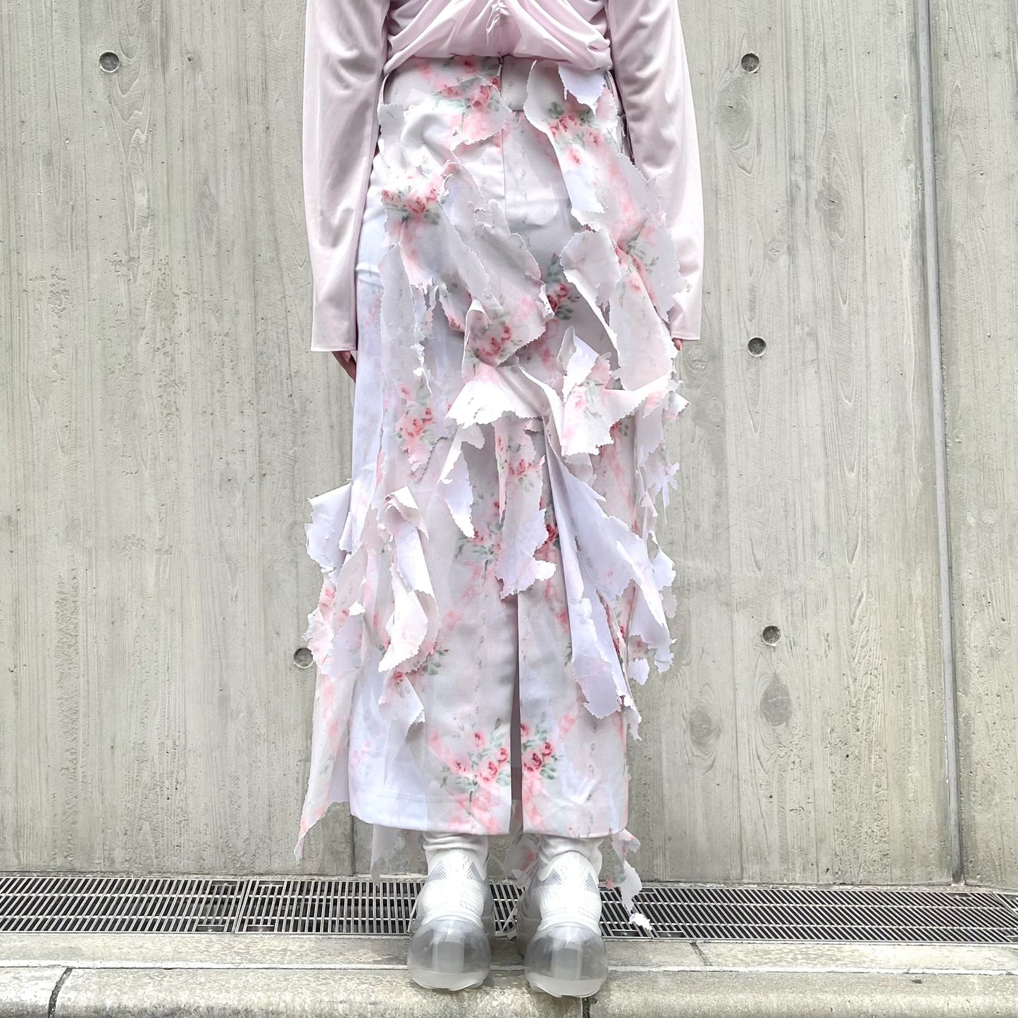 WALL PAPER SKIRT / MULTI / ウォールペーパースカート