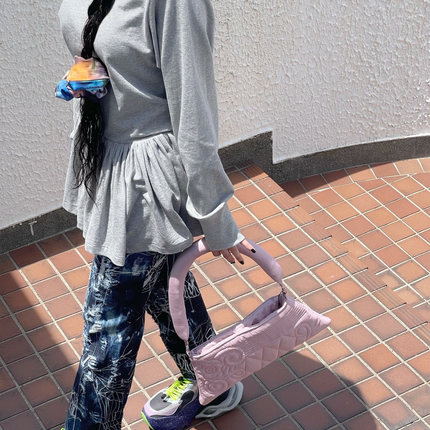 CORSO DEI MILLE BAG / PURPLE / キルティングバッグ