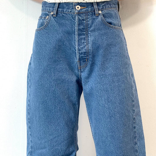 silhouette denim / faded blue / シルエットデニム