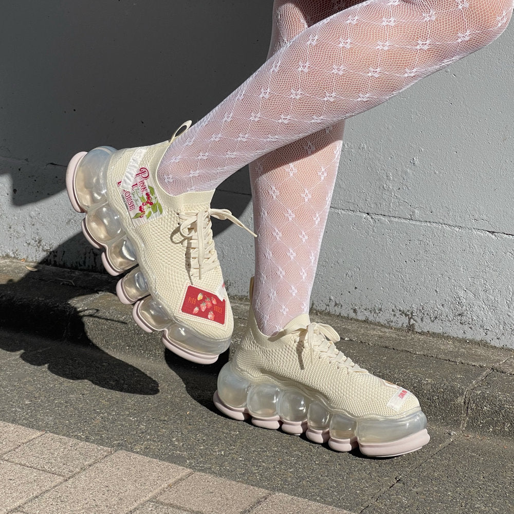 【MIKIOSAKABE×PINK HOUSE】NEW JEWELRY SHOES / BEIGE