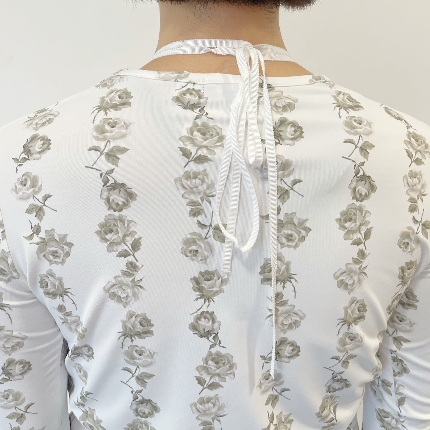 Flower Bustier / White / フラワービスチェ